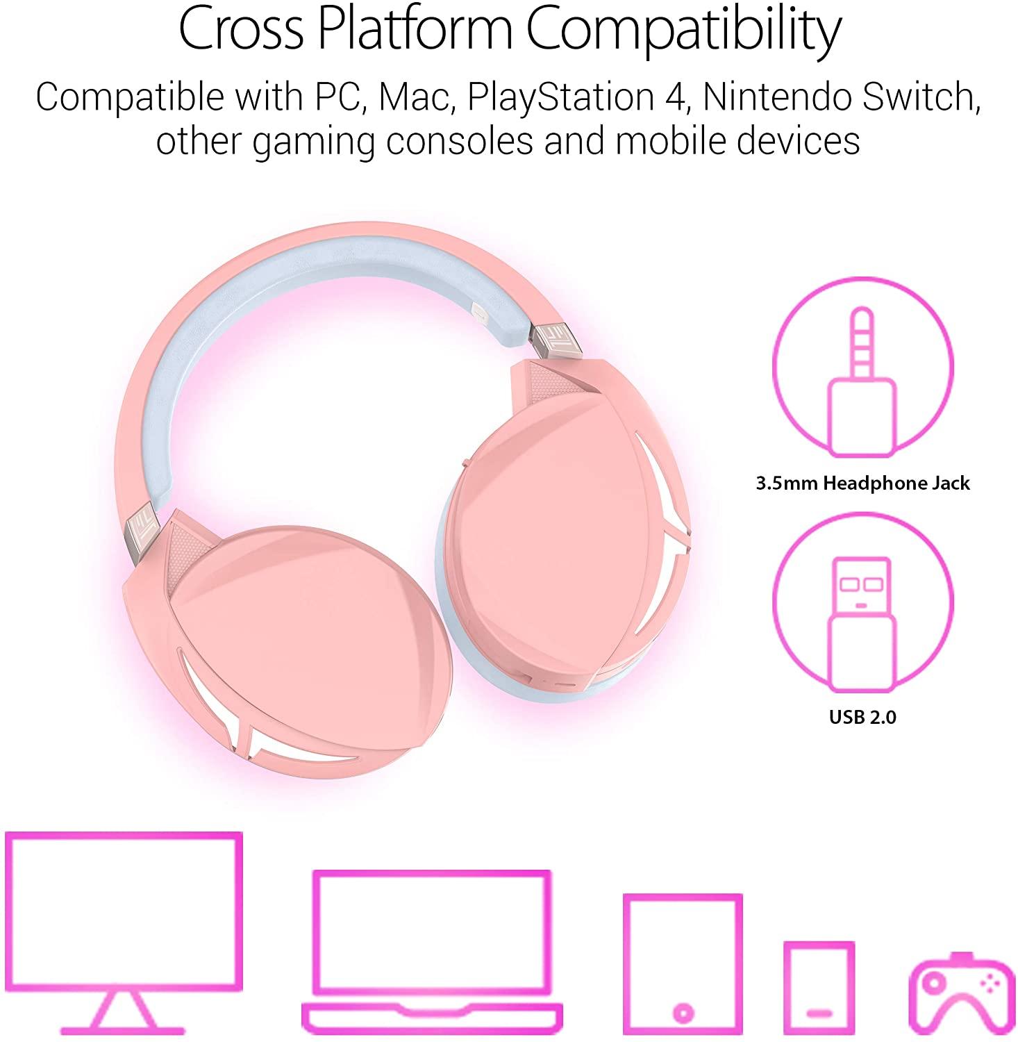 ASUS ROG STRIX FUSION 300 PINK CROWN