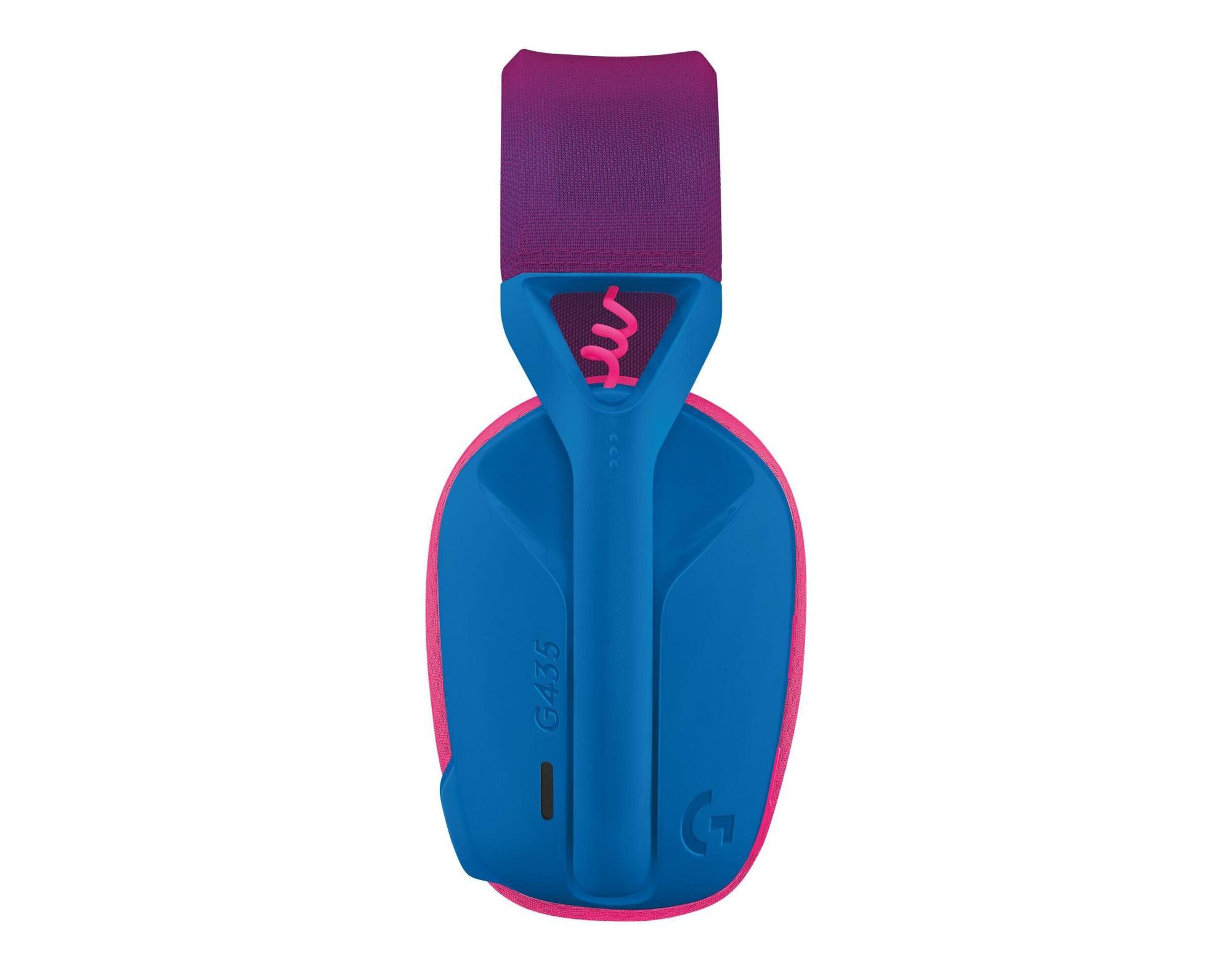 LOGITECH G435 LIGHTSPEED & BLUETOOTH GAMING HEADSET BLUE