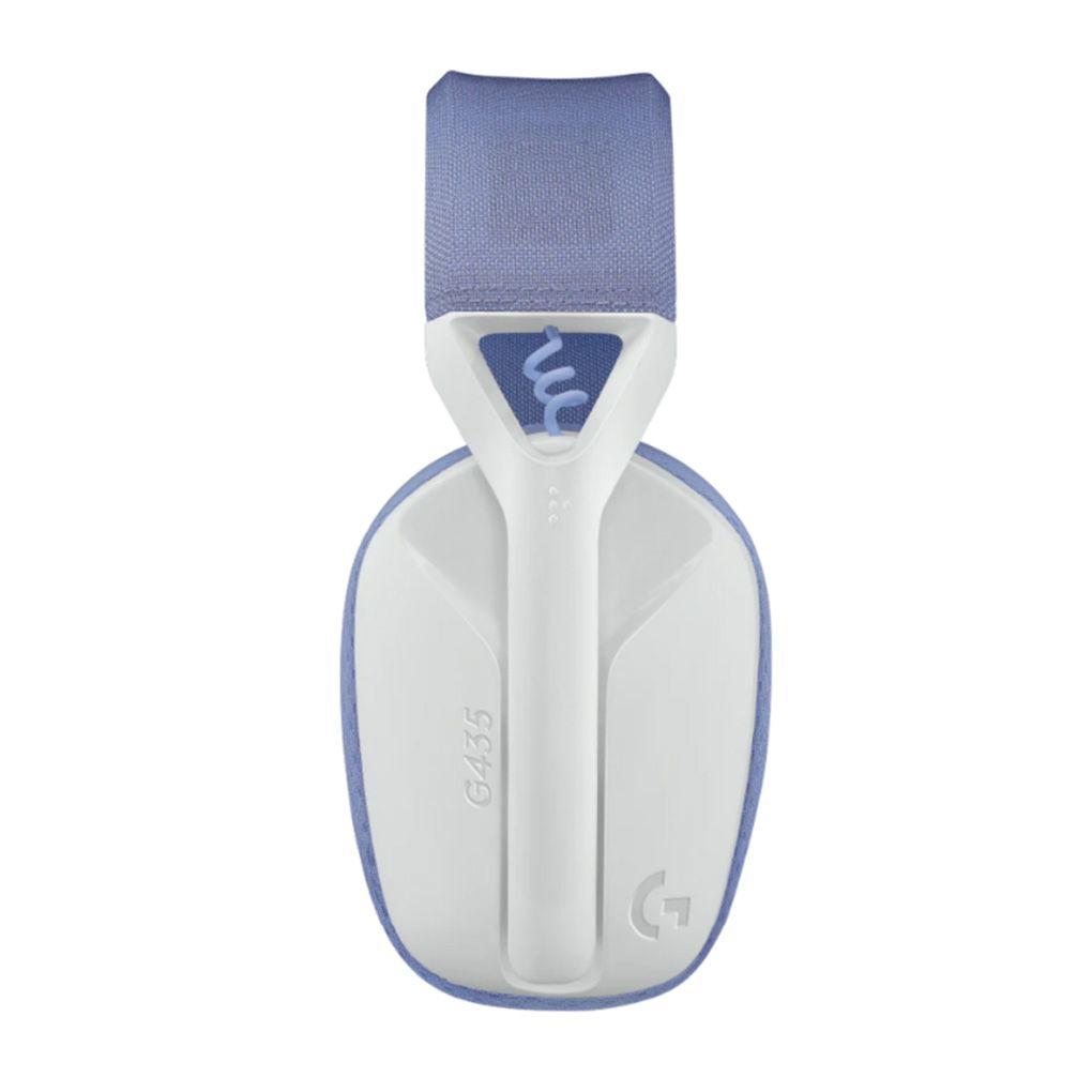 LOGITECH G435 LIGHTSPEED & BLUETOOTH GAMING HEADSET WHITE