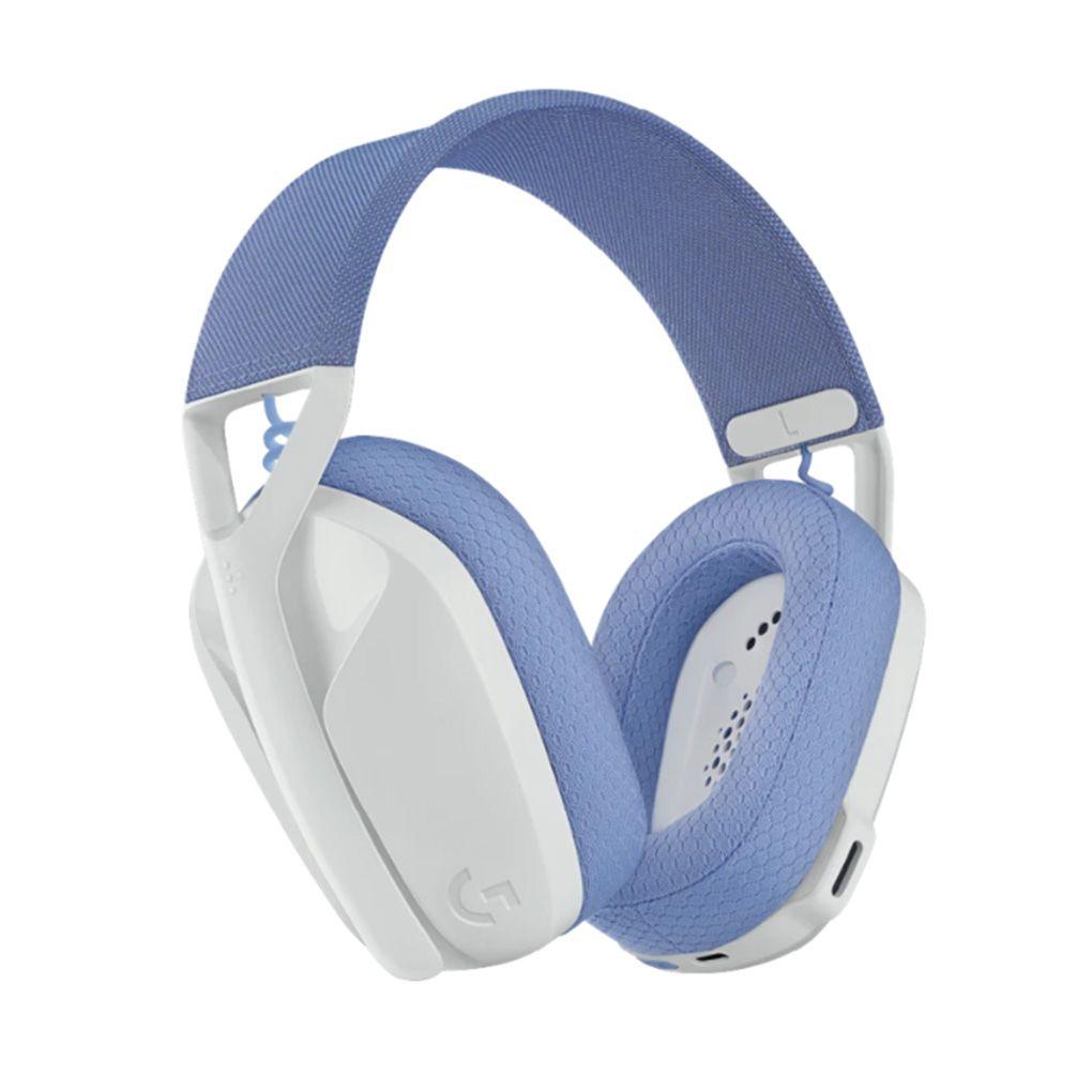 LOGITECH G435 LIGHTSPEED & BLUETOOTH GAMING HEADSET WHITE