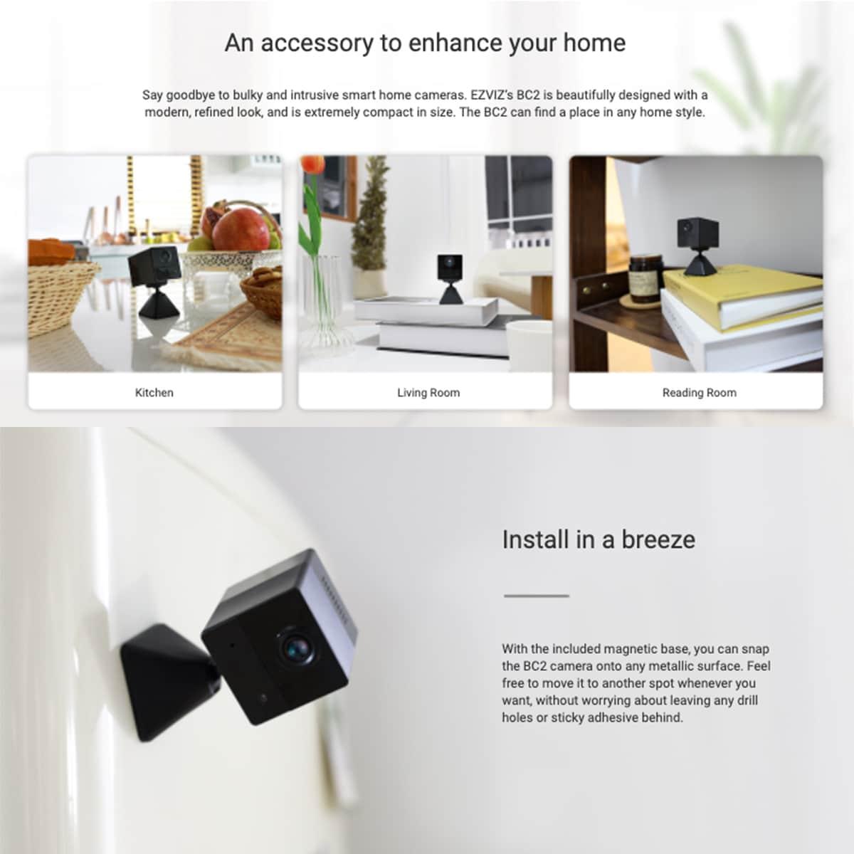 EZVIZ WIFI SMART HOME BATTERY CAMERA