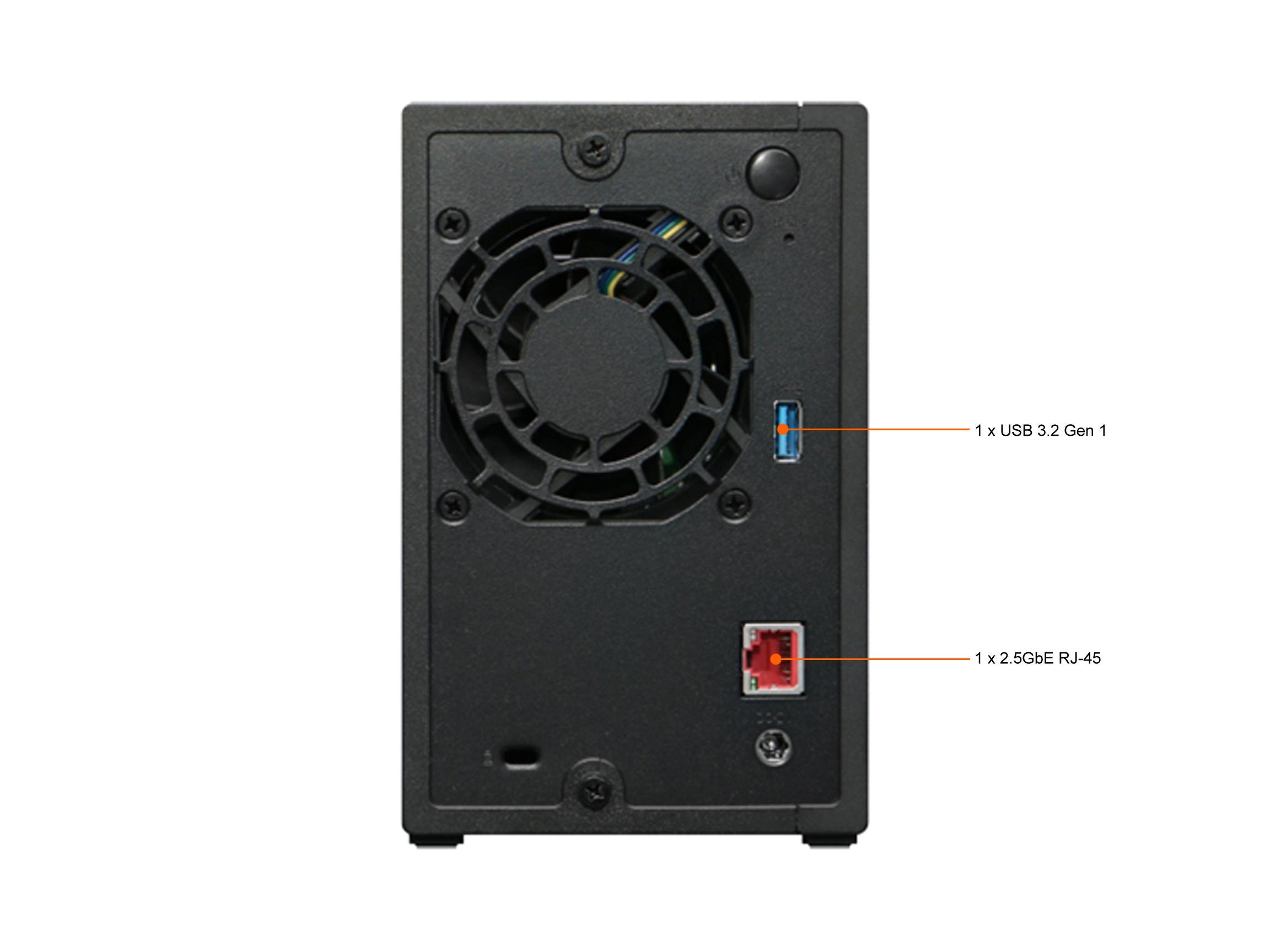 ASUSTOR AS1102T 2BAY TOWER /QC RTD1296