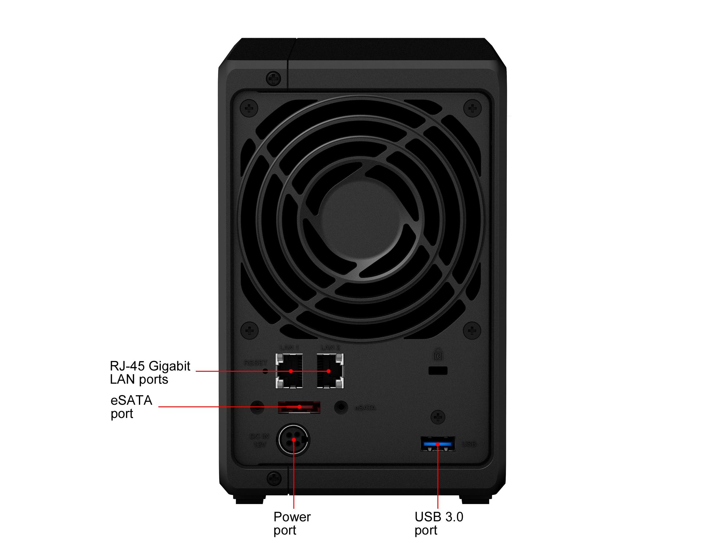 SYNOLOGY DS720+ 2BAY/QC2G/2GB D4/2XGBE