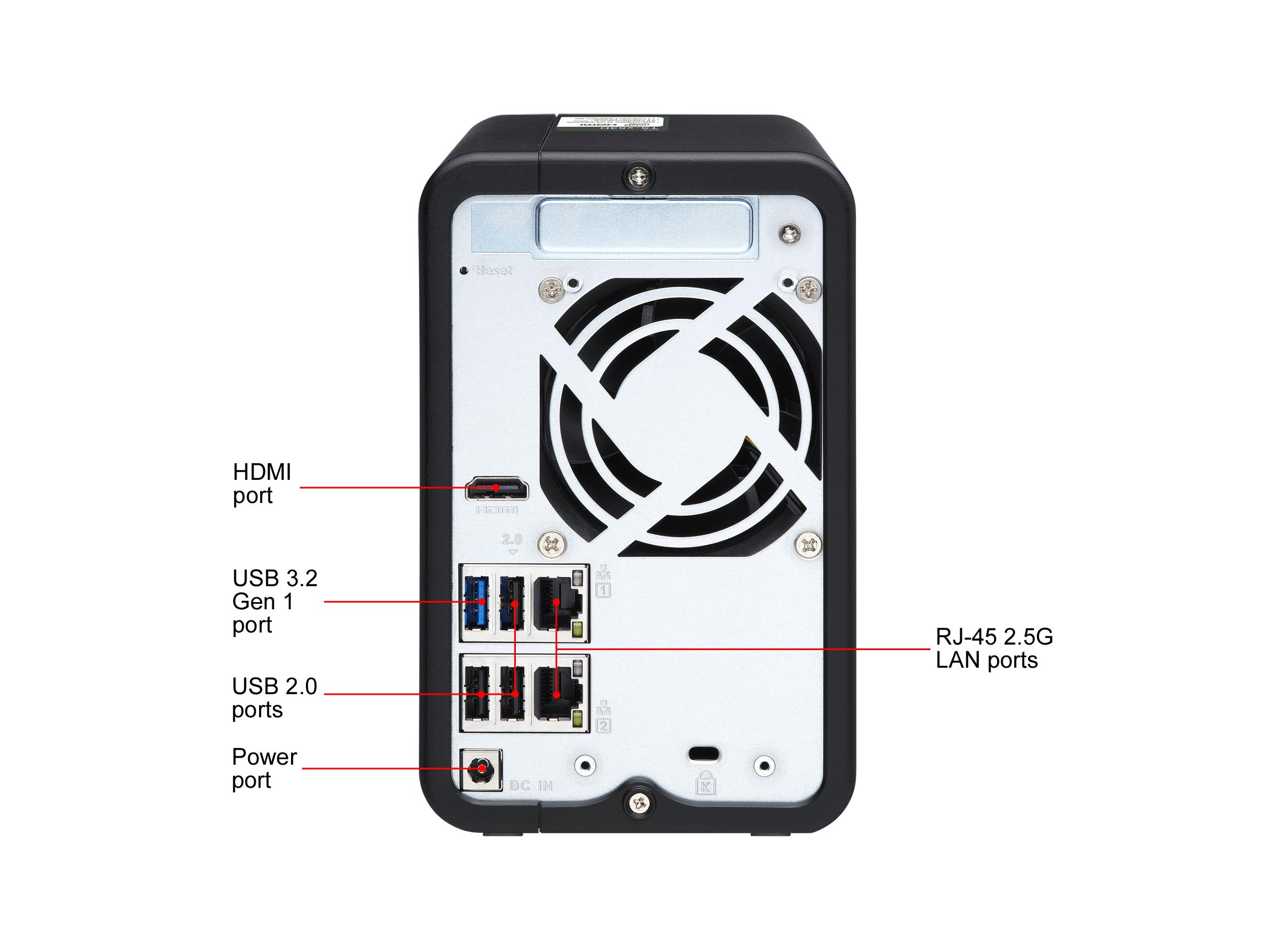 QNAP TS-253D-4G 2BAY NAS