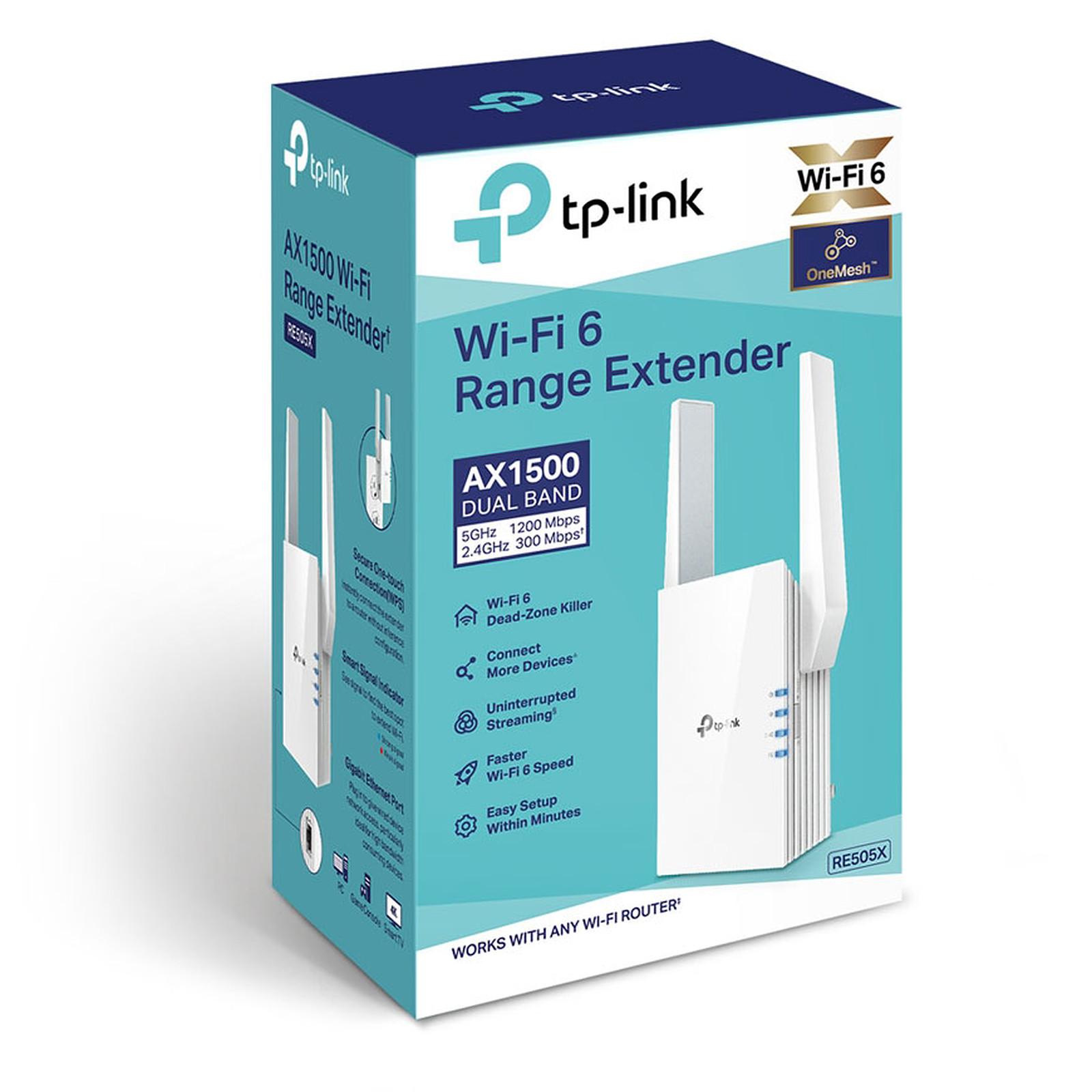 TP-LINK TL-RE505X AX1500 WI-FI6 RANGE EXTENDER