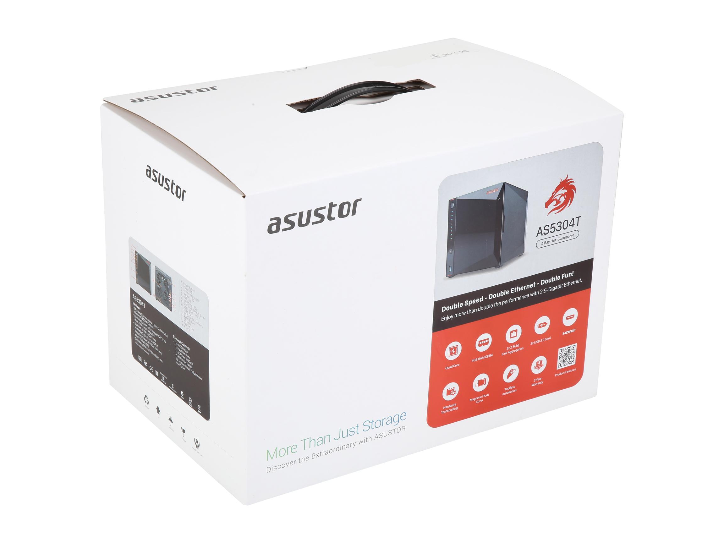 ASUSTOR AS5304T 4BAY TOWER