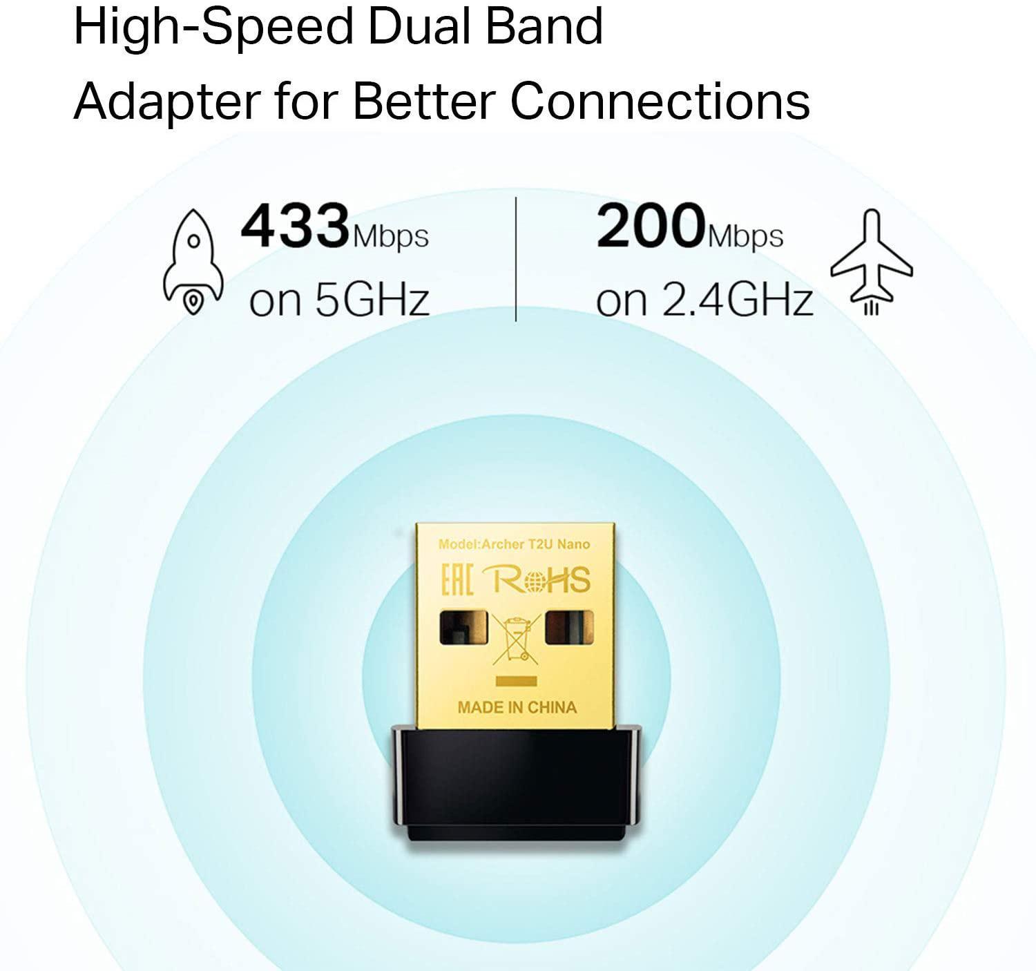 TP-LINK T2U AC600 NANO USB ADAPTER