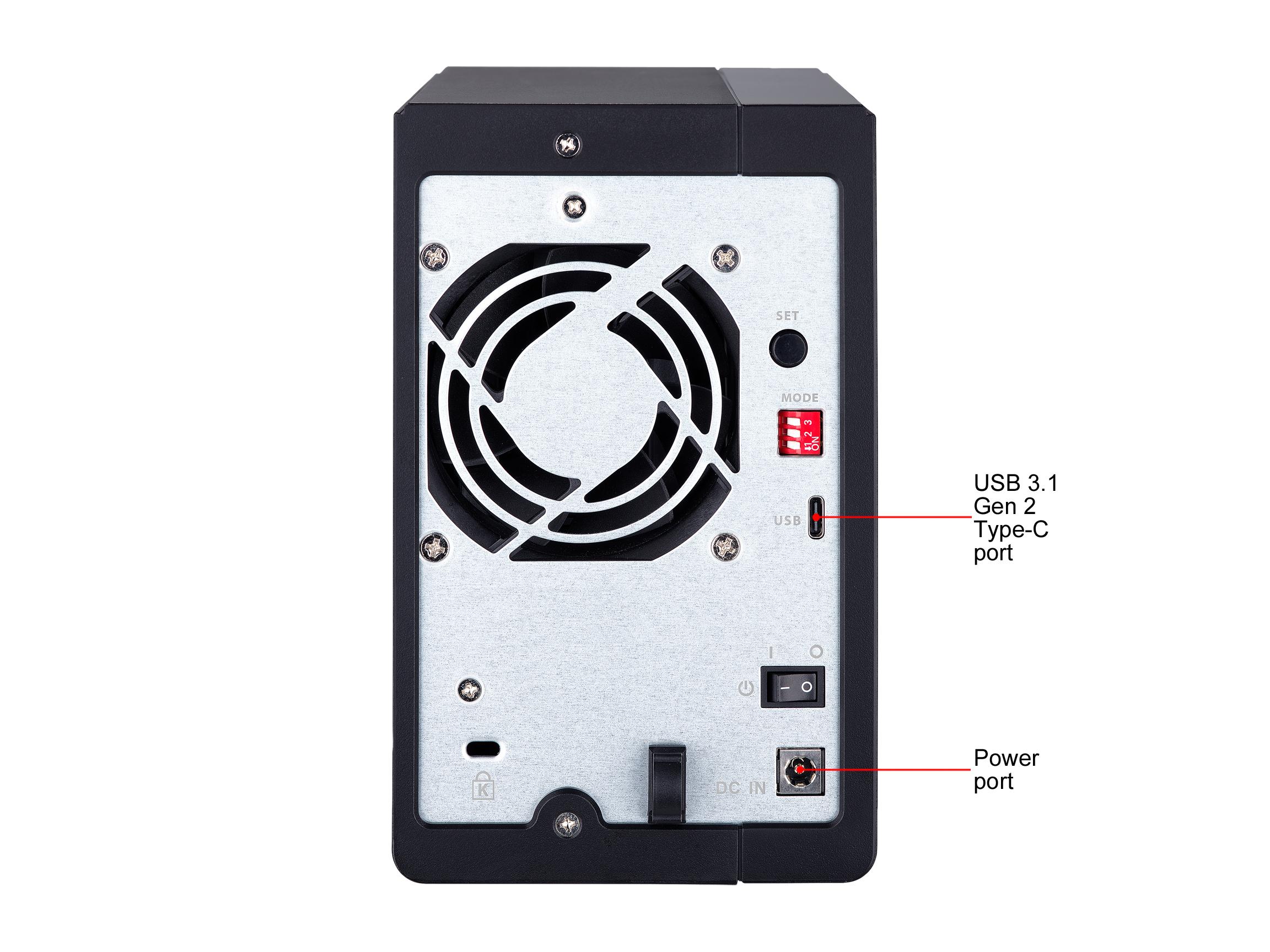 QNAP TR-002 2BAY HARDWARE RAID ENCLOSURE