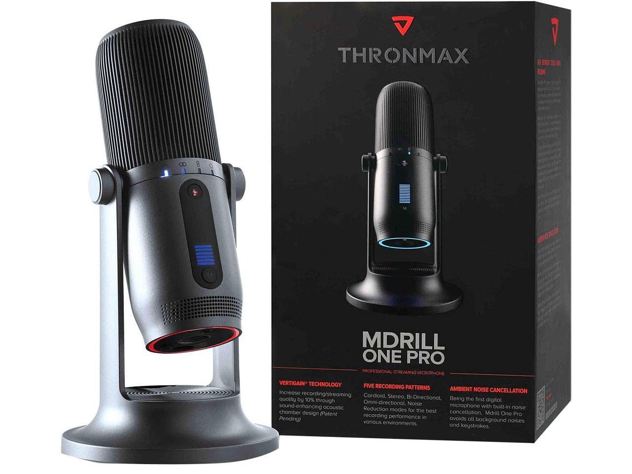 THRONMAX MDRILL ONE PRO JET BLACK 96KHZ