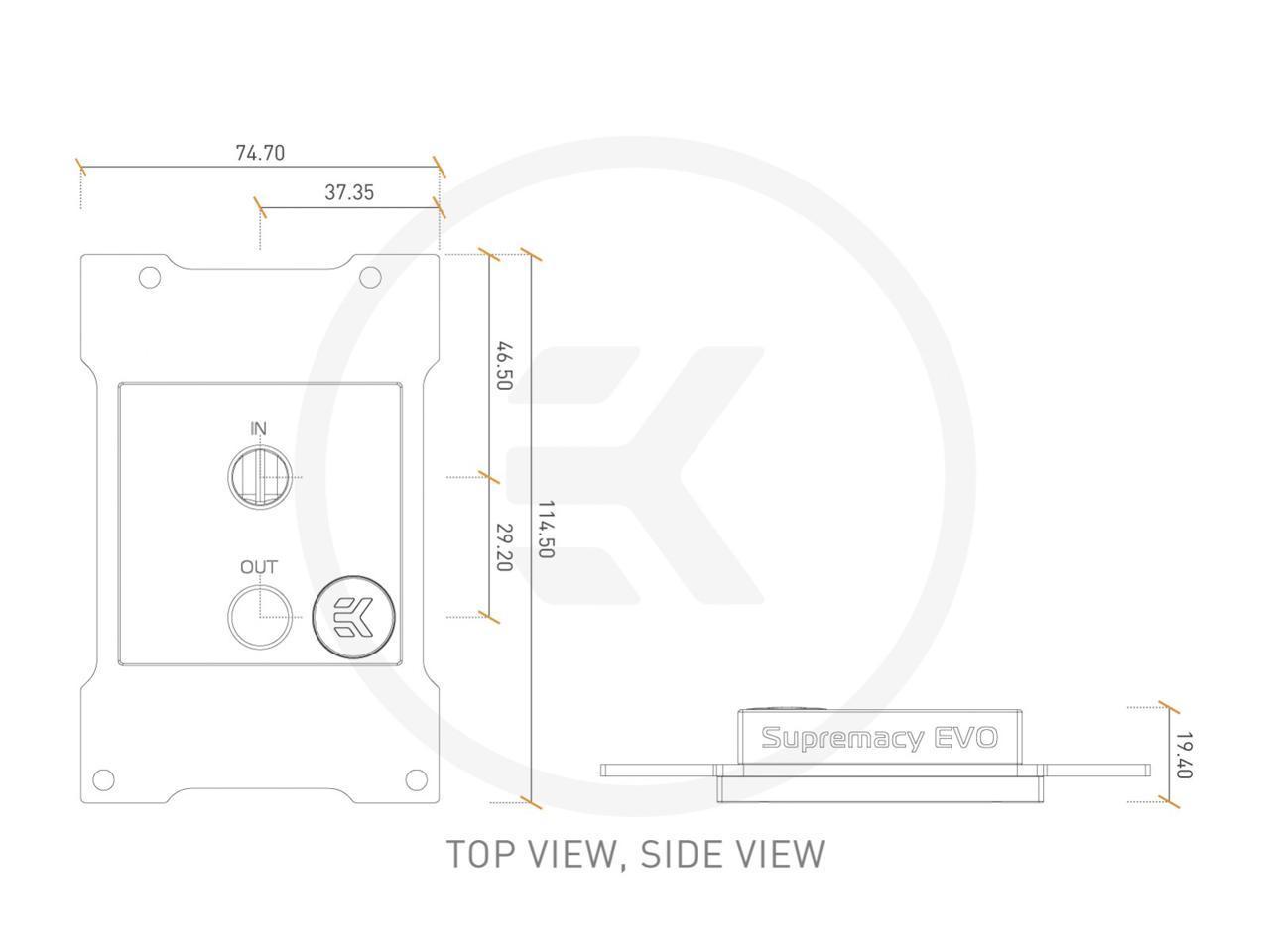 EK SUPREMACY EVO THREADRIPPER EDITION NICKEL