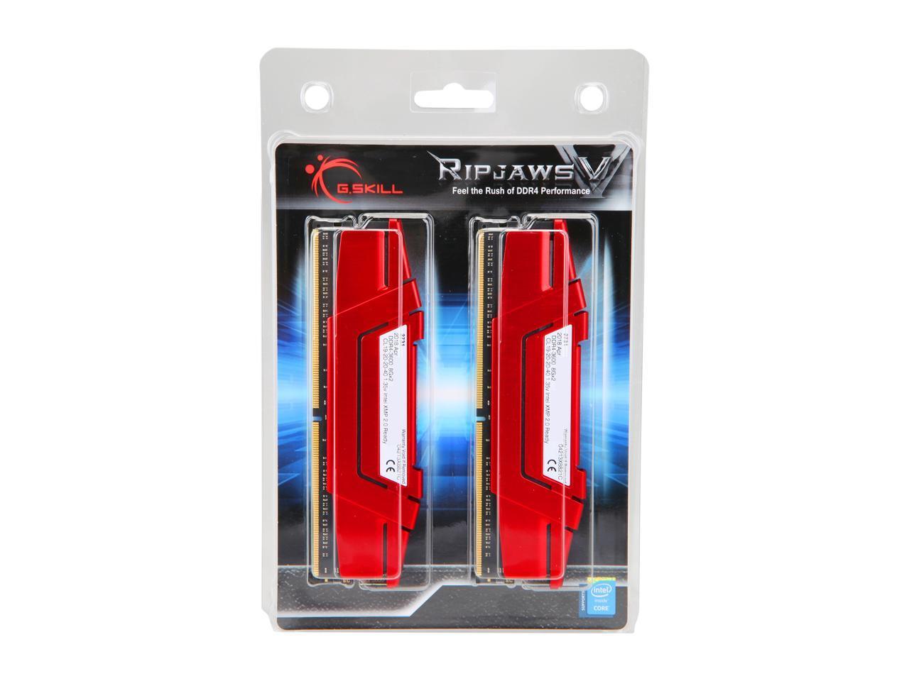 G-SKILL RIPJAWS V 16G(8G*2) DDR4 3600MHZ