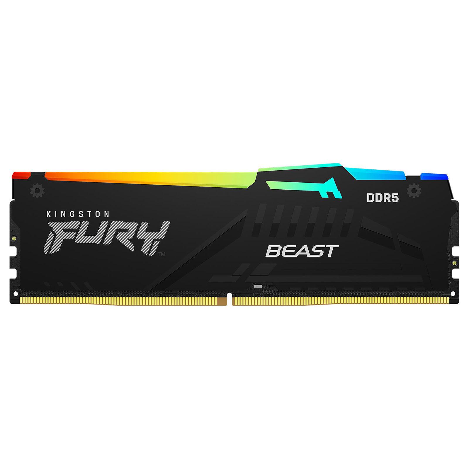 KINGSTON 64GB 5600MT DDR5 CL40 FURY BEAST RGB