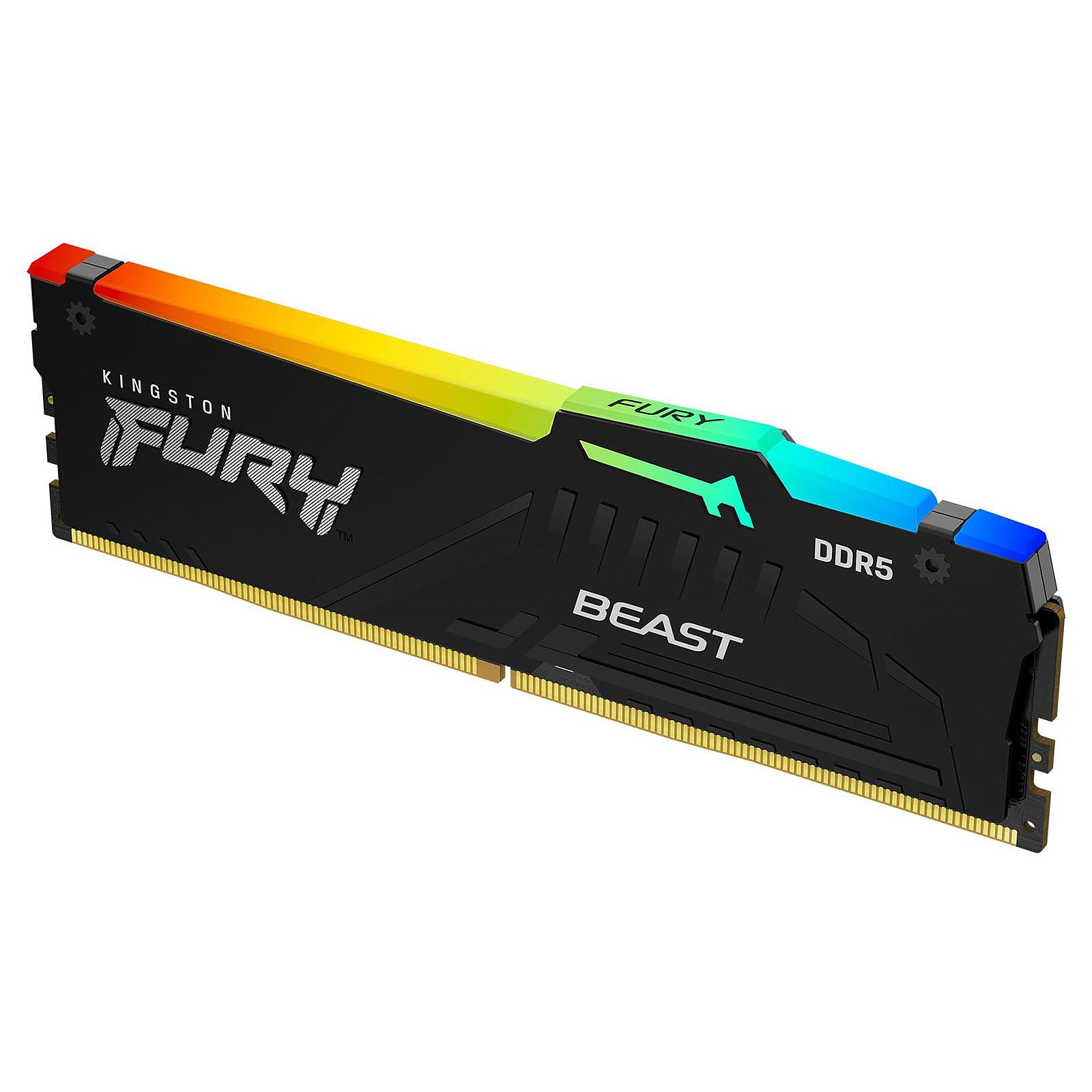 KINGSTON 64GB 5600MT DDR5 CL40 FURY BEAST RGB