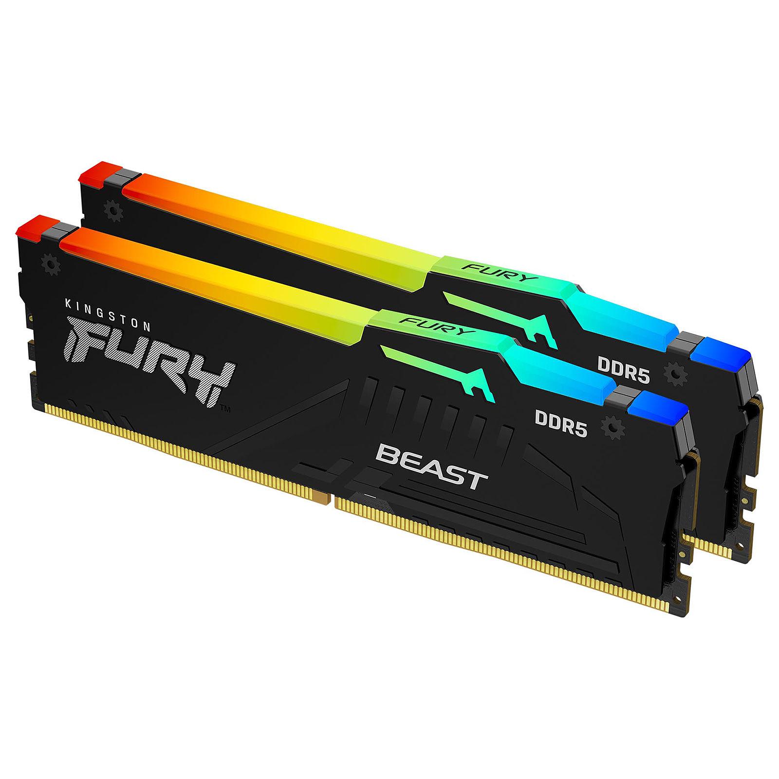 KINGSTON 64GB 5600MT DDR5 CL40 FURY BEAST RGB