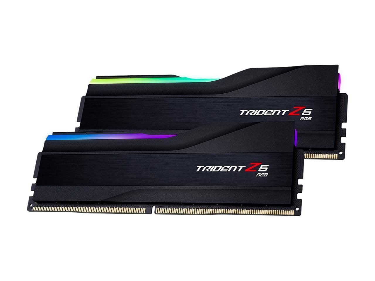 G-SKILL TRIDENT Z5 RGB 64G(32G*2) DDR5 6000MHZ BLACK