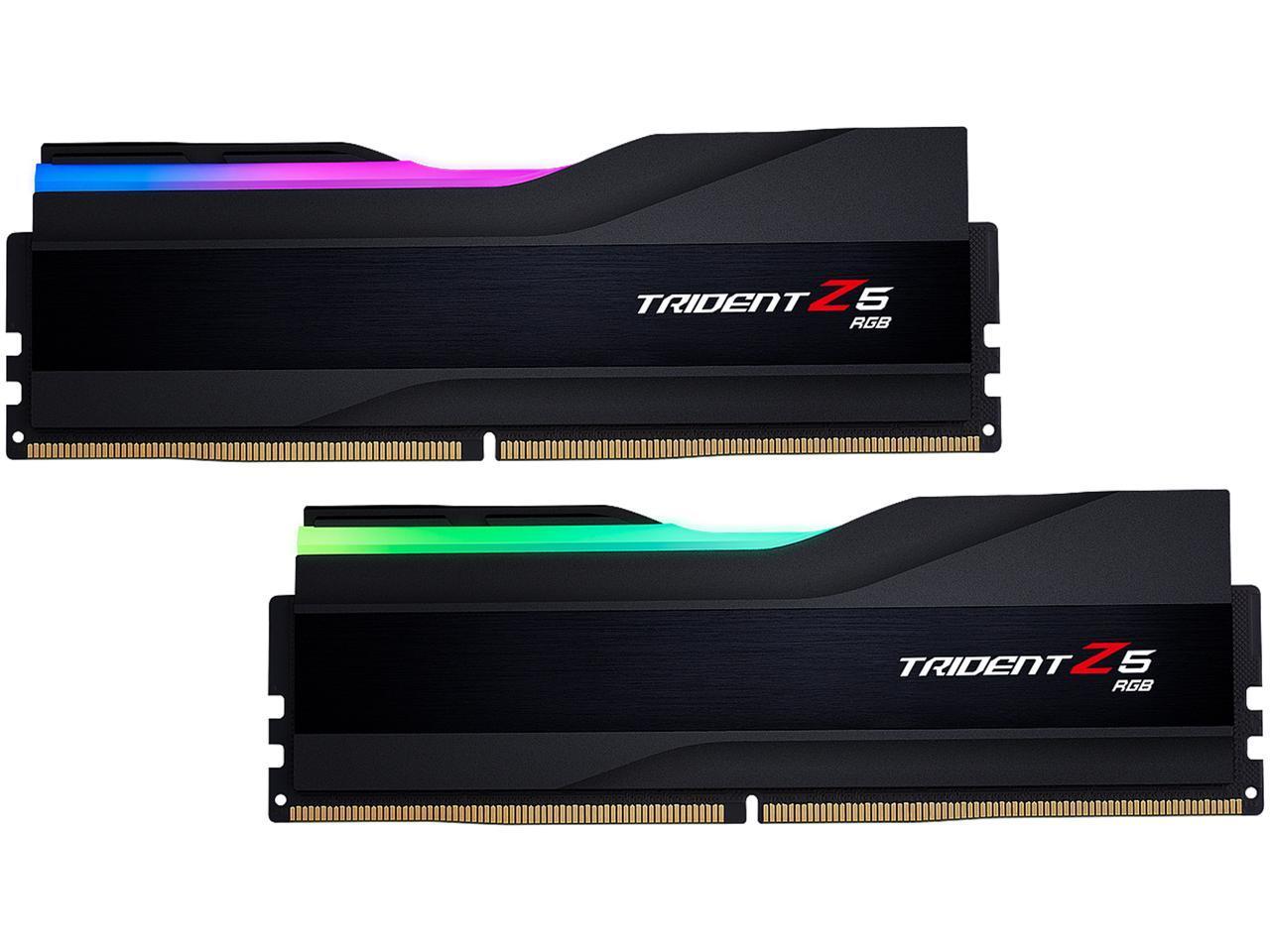 G-SKILL TRIDENT Z5 RGB 64G(32G*2) DDR5 6000MHZ BLACK