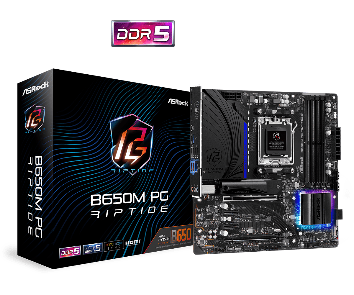 ASROCK B650M PG RIPTIDE