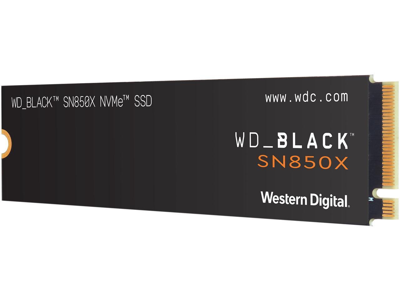 WESTERN DIGITAL BLACK SN850X NVME SSD M.2 2TB
