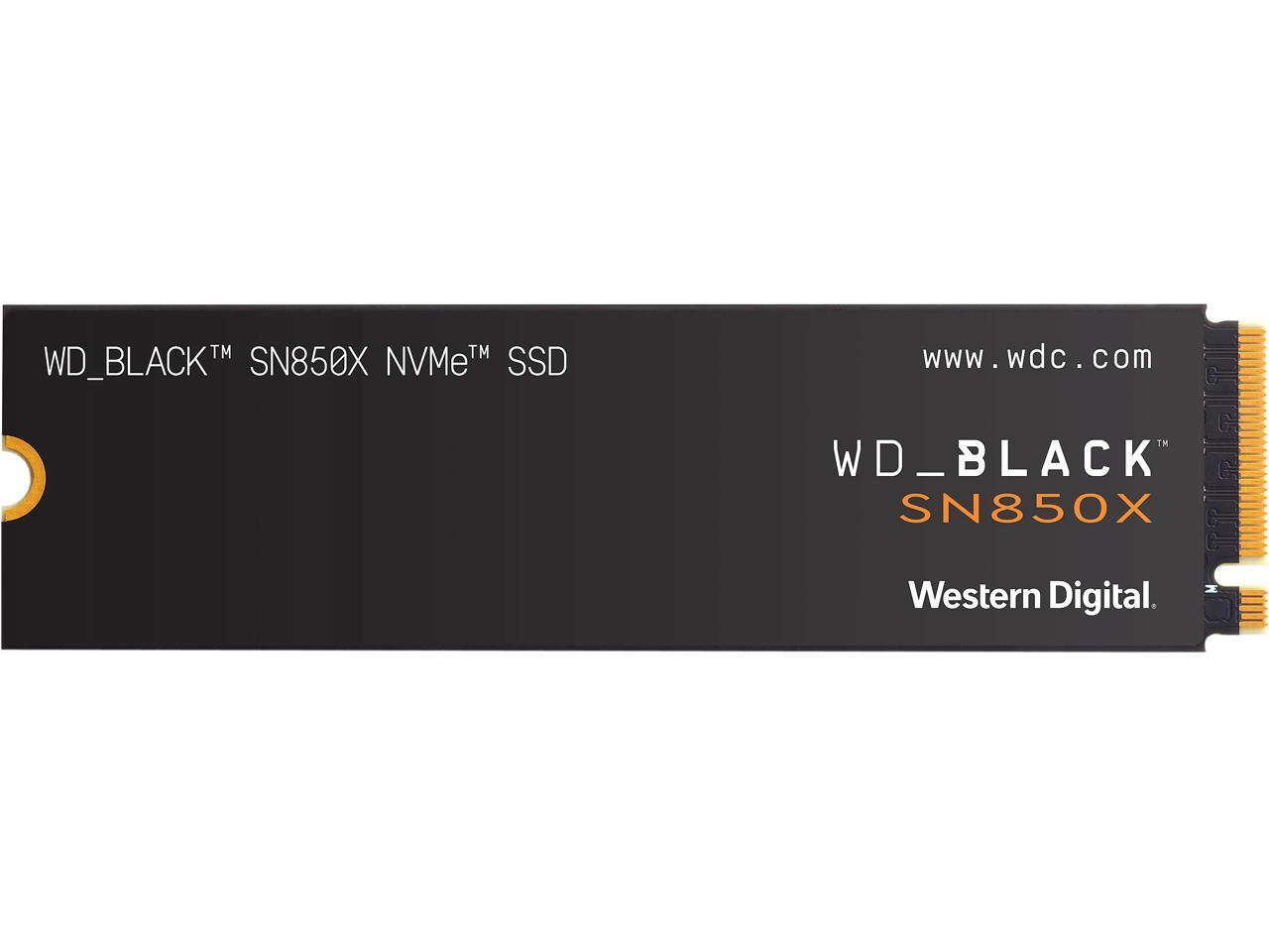 WESTERN DIGITAL BLACK SN850X NVME SSD M.2 2TB