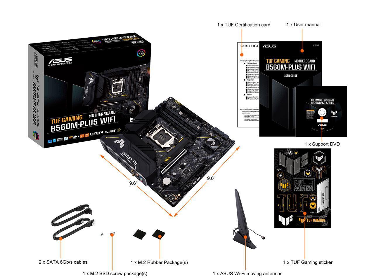 ASUS TUF GAMING B650M-PLUS (90MB1BG0-M0UAY0)