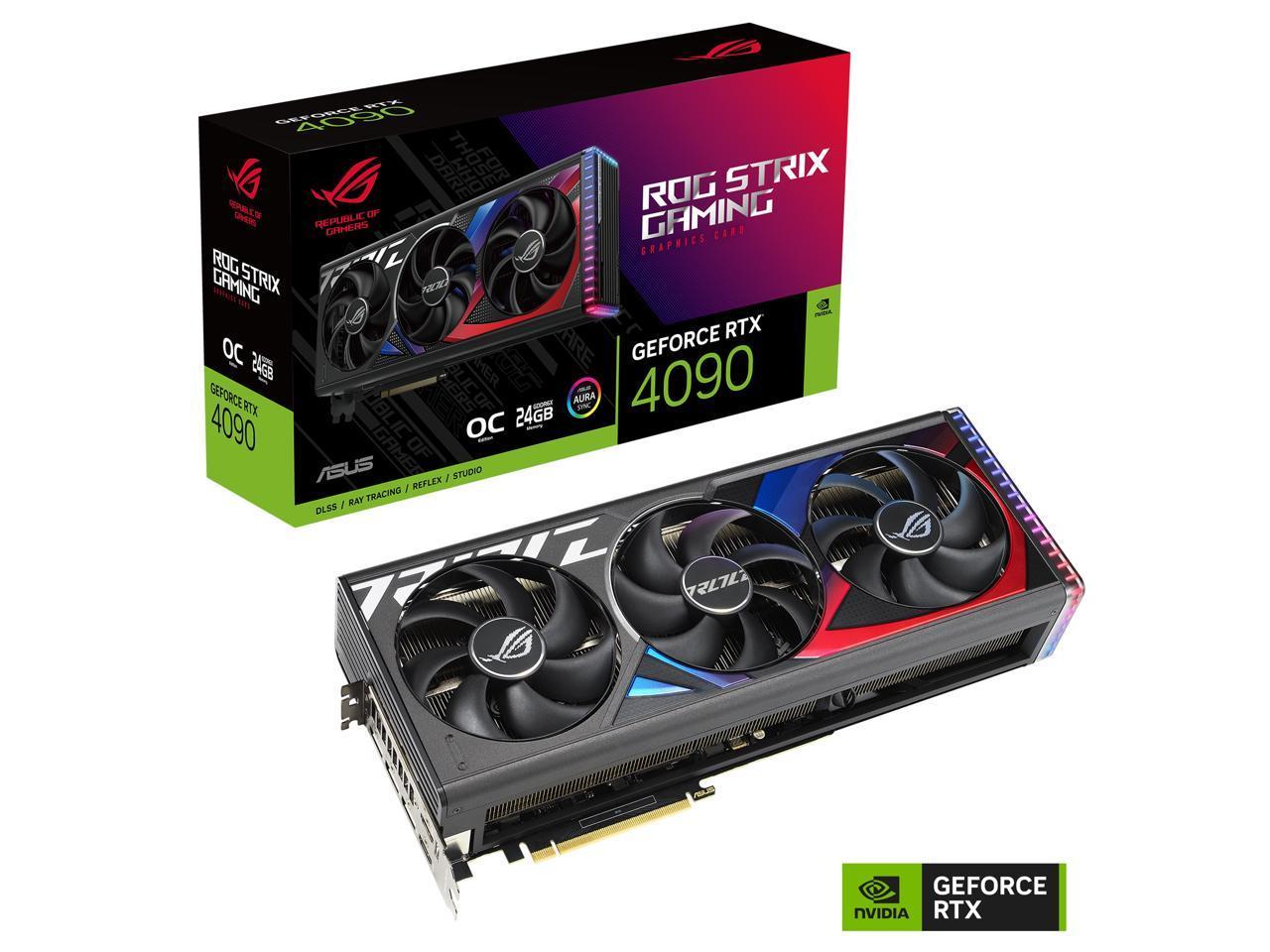 ASUS ROG STRIX GAMING RTX4090 OC 24GB GDDR6X