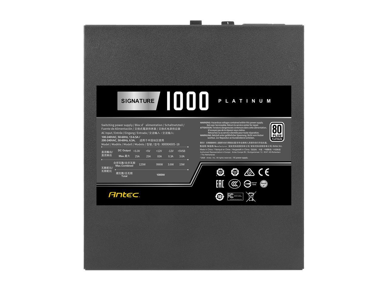 ANTEC SIGNATURE SP1000-GB PSU