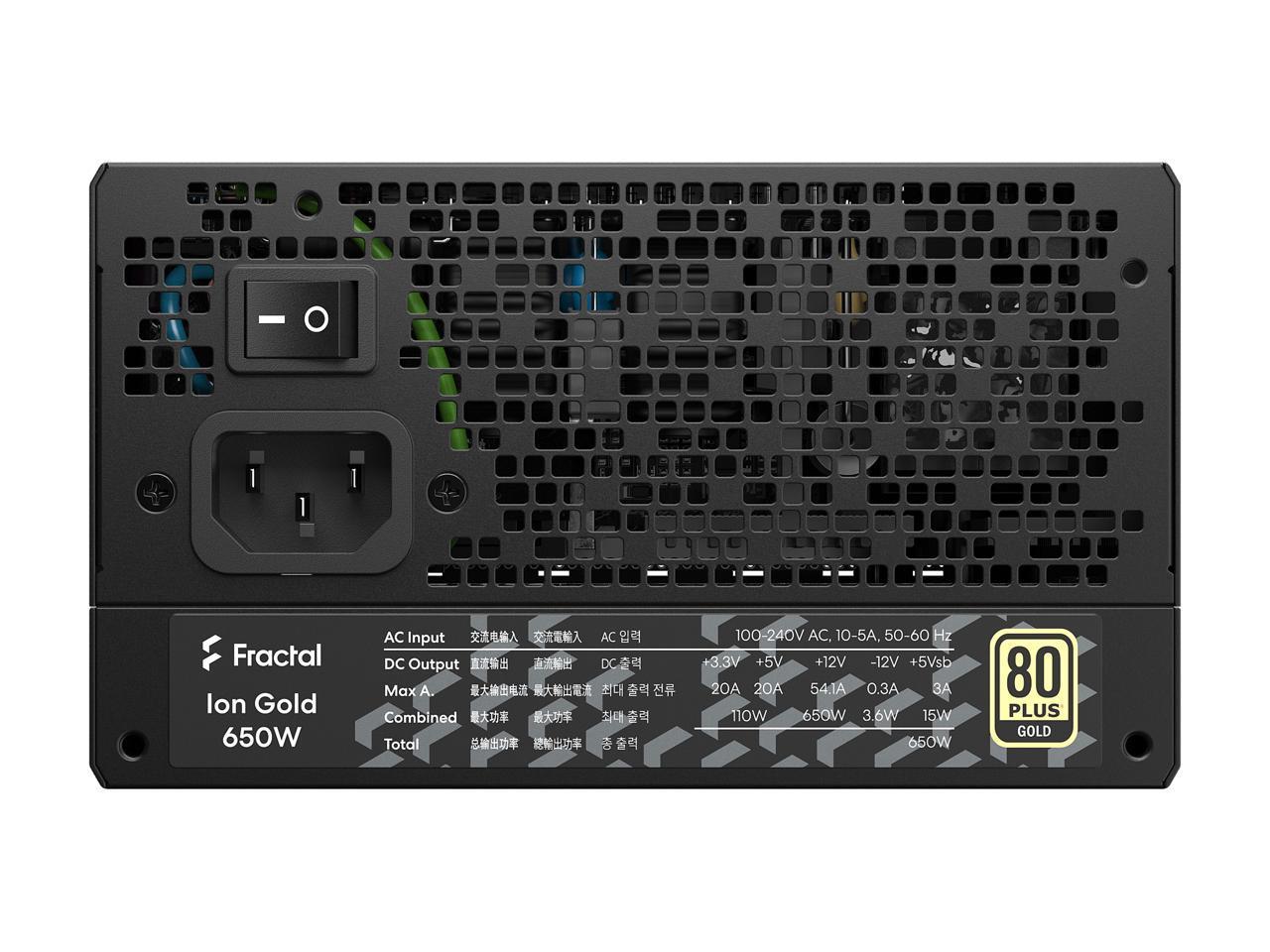Fractal Design PSU ION SFX GOLD 650W BK
