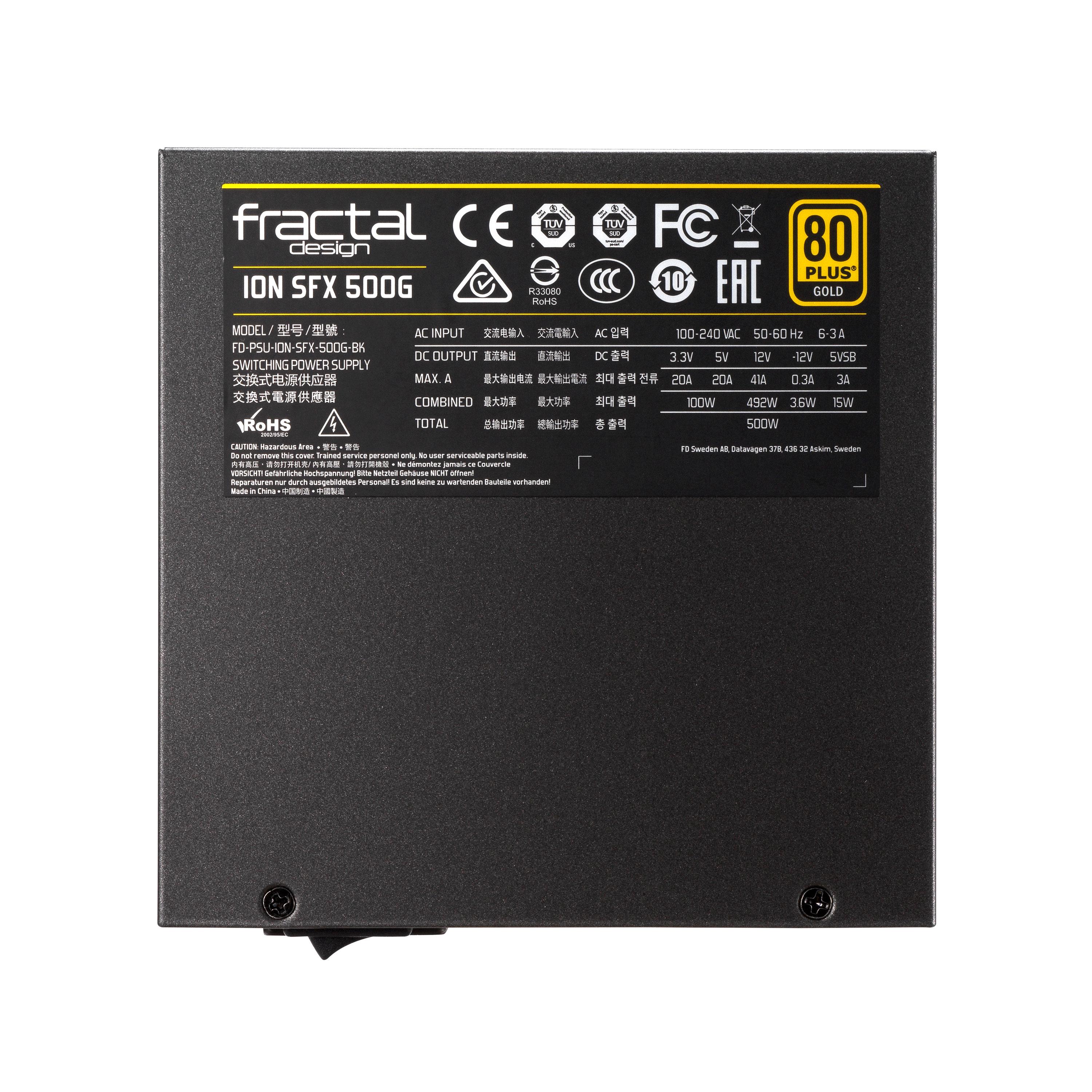 Fractal Design PSU ION SFX GOLD 500W BK
