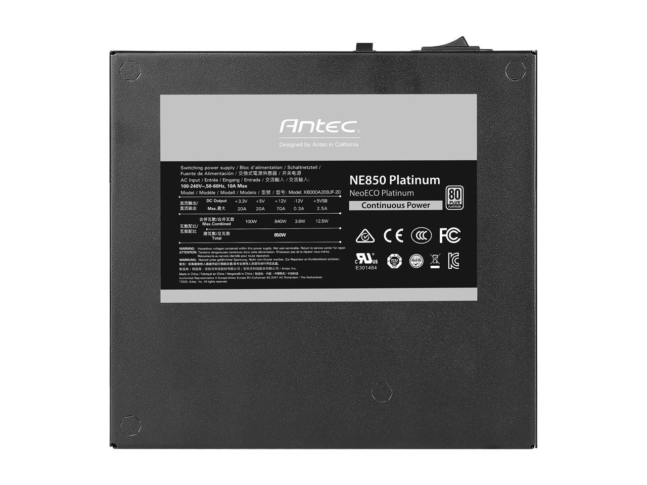 ANTEC NE850 80+ PLATINUM 850W