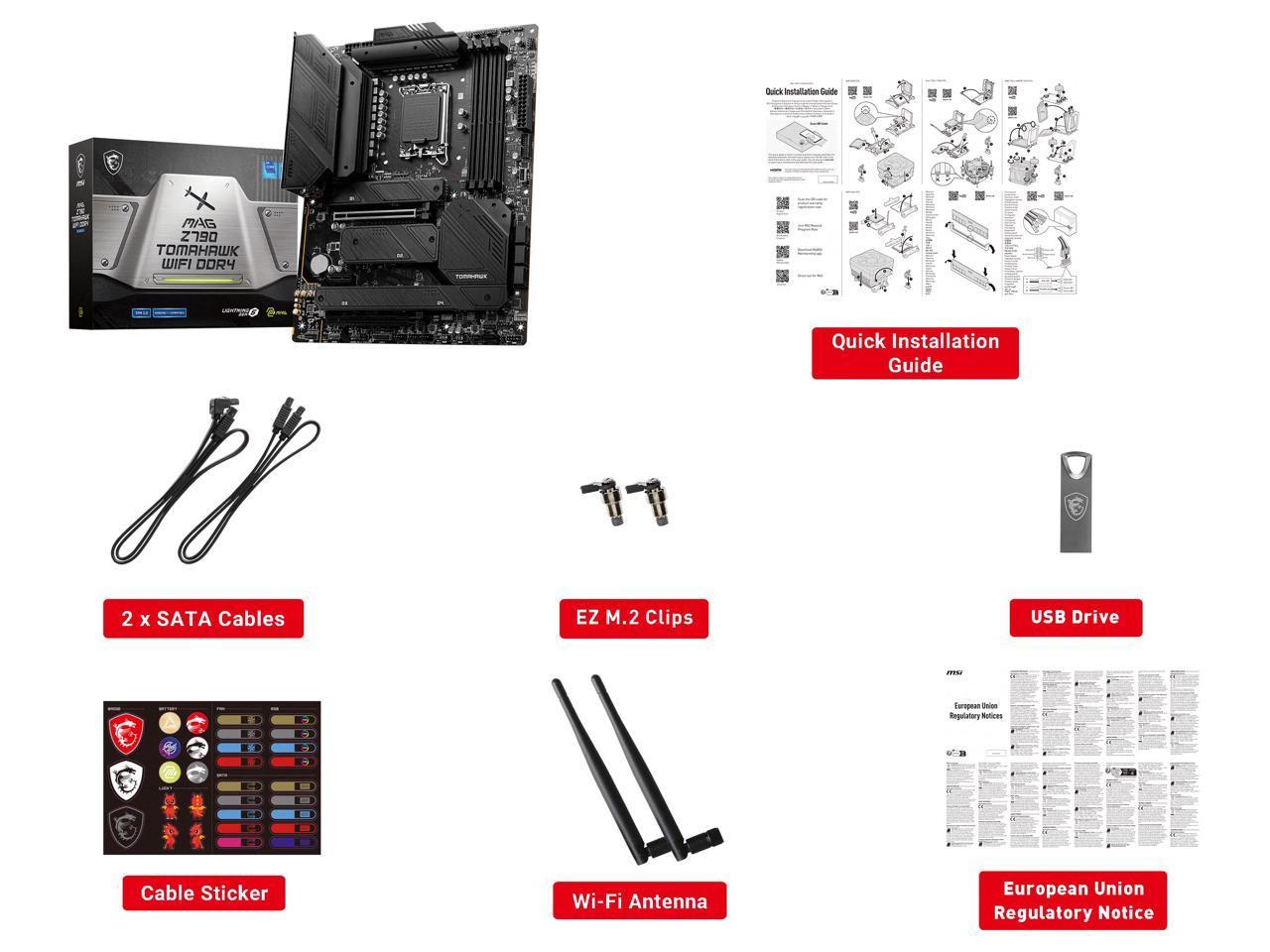 MSI MAG Z790 TOMAHAWK WIFI DDR4
