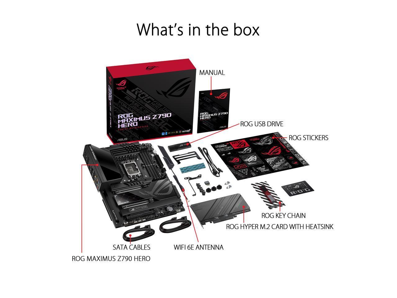 ASUS ROG MAXIMUS Z790 HERO (90MB1CI0-M0UAY0)