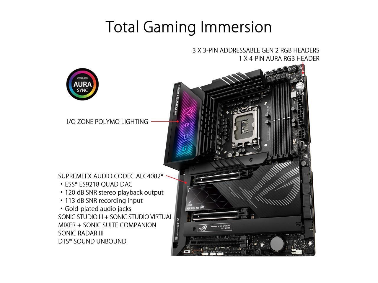 ASUS ROG MAXIMUS Z790 HERO (90MB1CI0-M0UAY0)