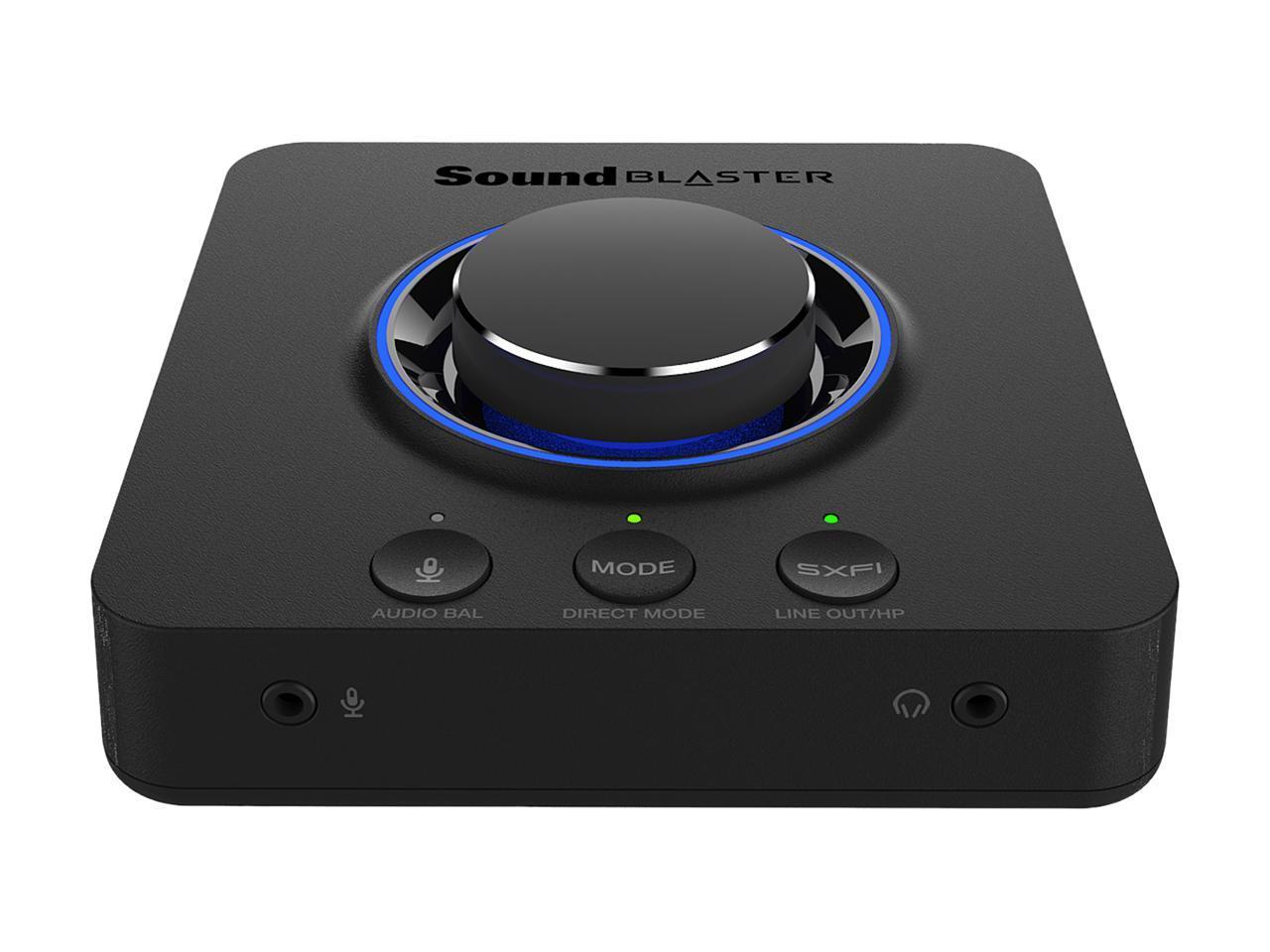 CREATIVE SOUND BLASTER X3 HI-RES 7.1 EXT USB