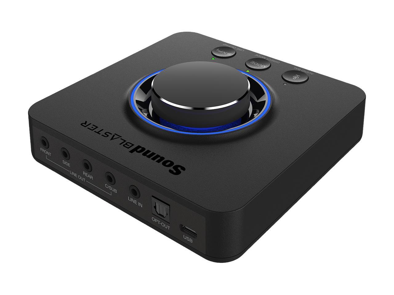 CREATIVE SOUND BLASTER X3 HI-RES 7.1 EXT USB