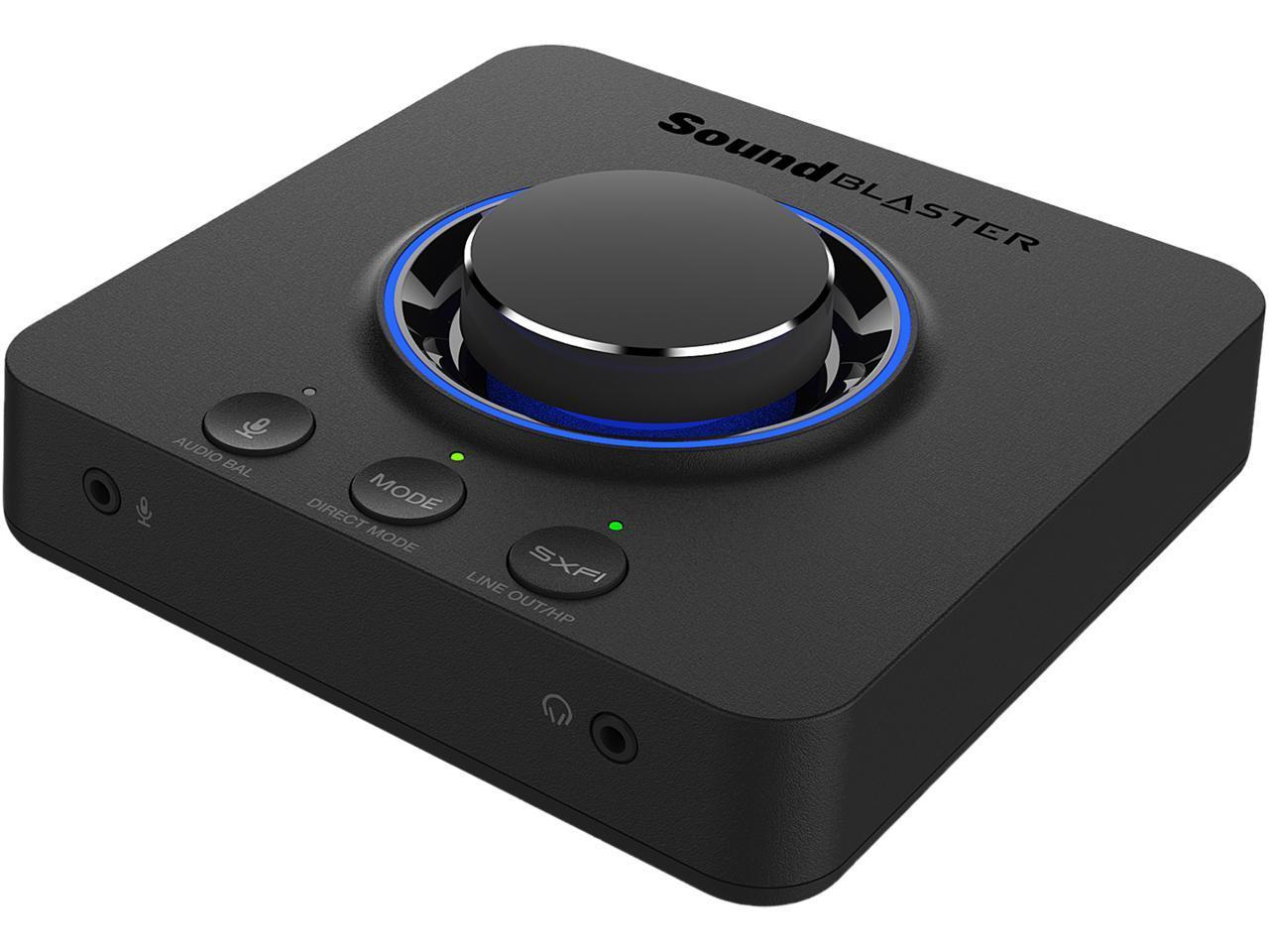 CREATIVE SOUND BLASTER X3 HI-RES 7.1 EXT USB