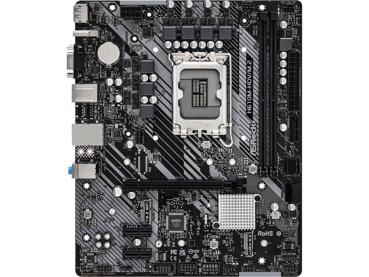 ASROCK H610M-HDV/M.2 R2.0 MATX