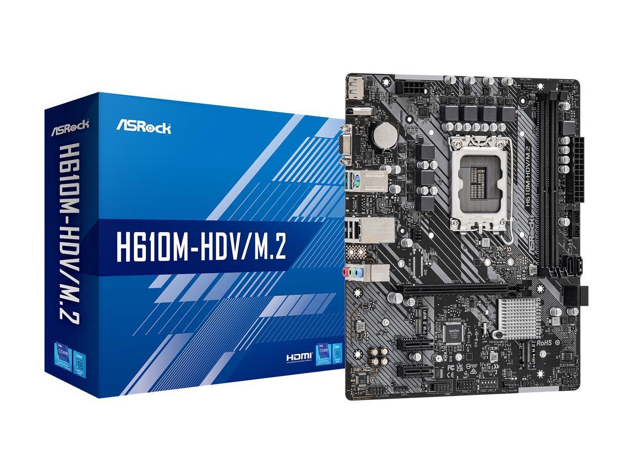 ASROCK H610M-HDV/M.2 R2.0 MATX