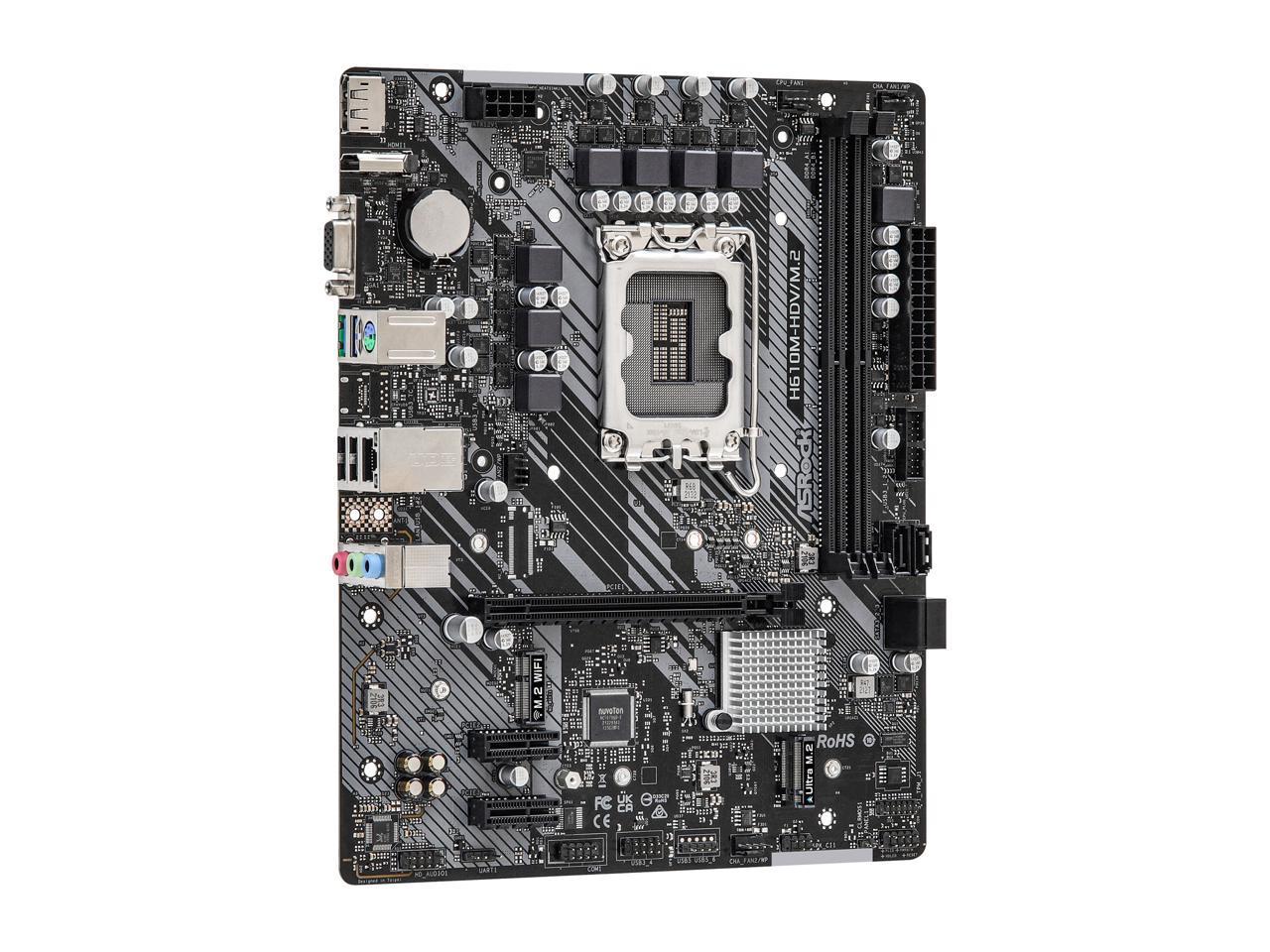 ASROCK H610M-HDV/M.2 R2.0 MATX