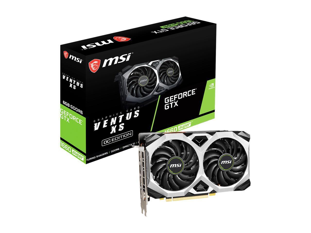MSI GTX1660 SUPER VENTUS XS OC