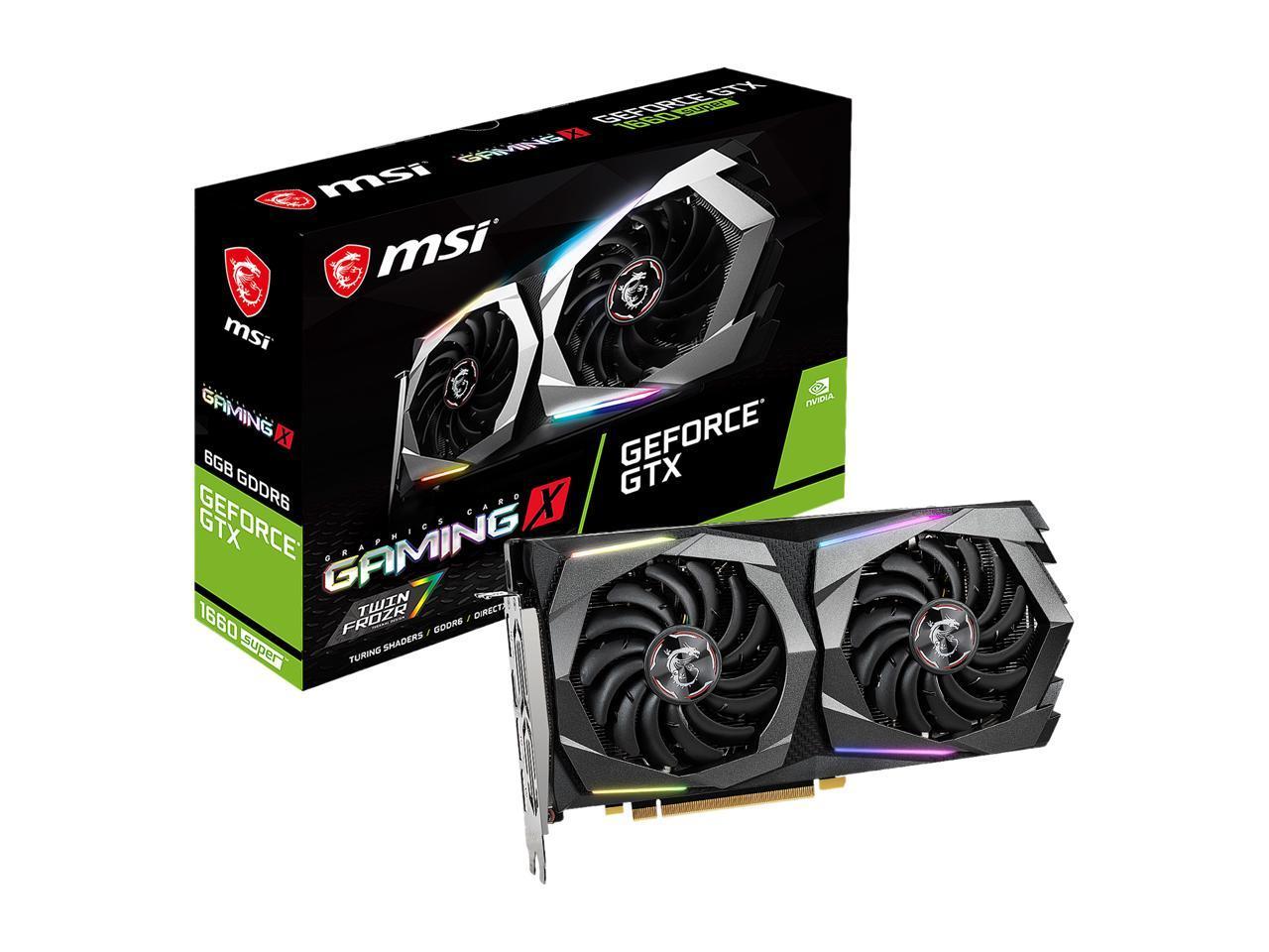MSI GTX1660 SUPER GAMING 6G