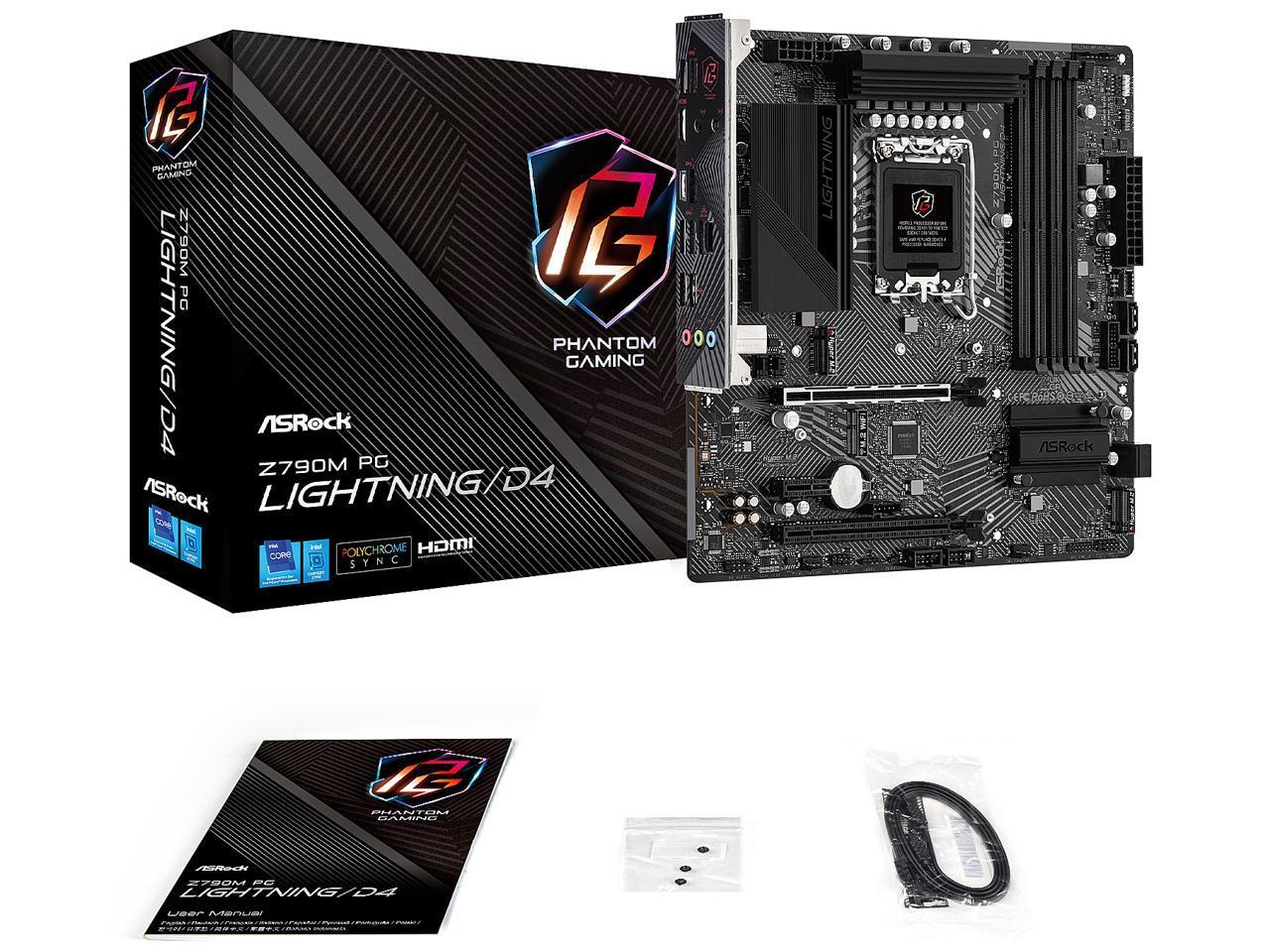 ASROCK Z790M PG LIGHTNING/D4