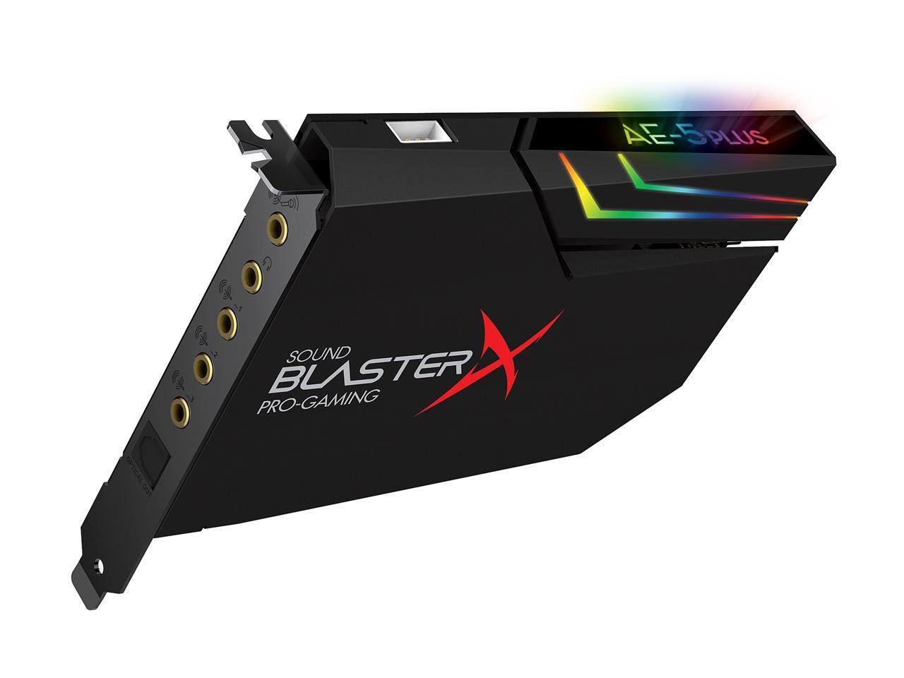 CREATIVE SOUND BLASTER AE-5+ SOUND CARD