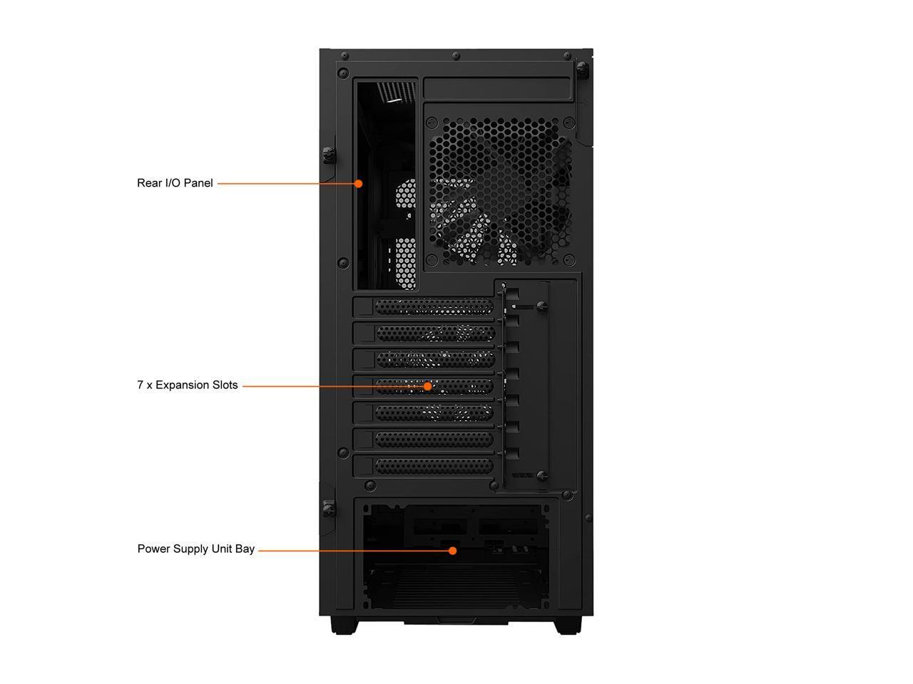 NZXT H5 FLOW BLACK ATX CASE