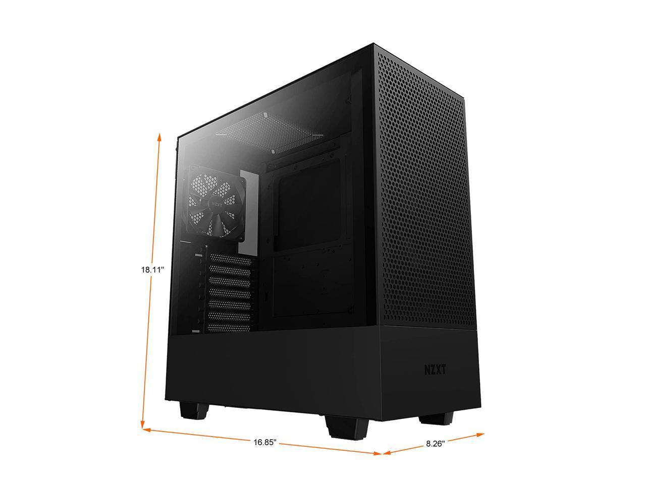 NZXT H5 FLOW BLACK ATX CASE