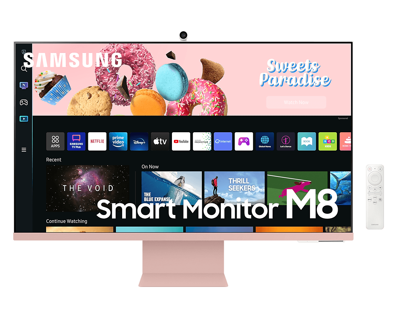 SAMSUNG S32BM80PUCXXK 32" MONITOR (PINK)