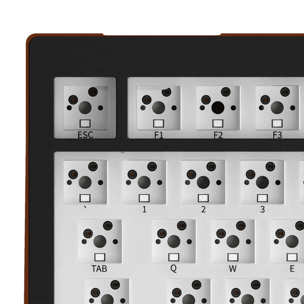 JAMESDONKEY A3 GREY KEYBOARD