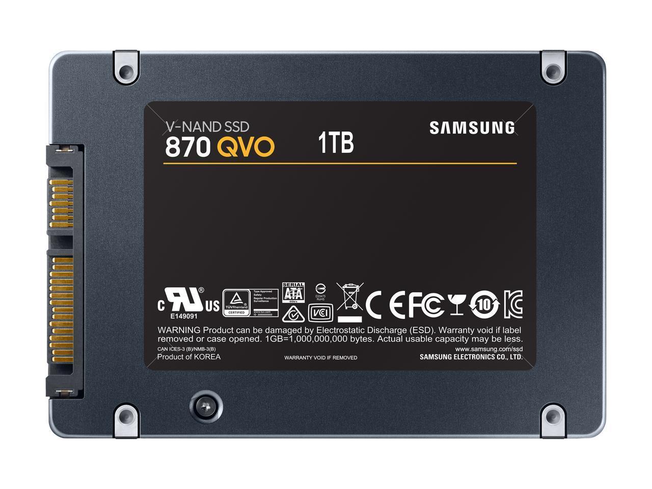 SAMSUNG 870 QVO 1TB SSD