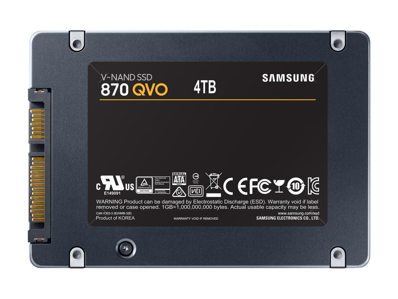 SAMSUNG SSD 870 QVO SATA3 4TB