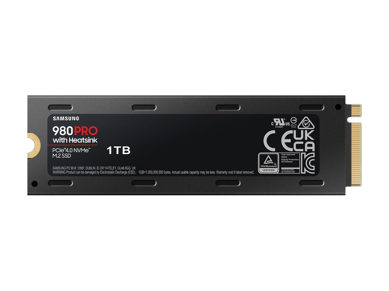 SAMSUNG 980 PRO 1TB W/H.S SSD