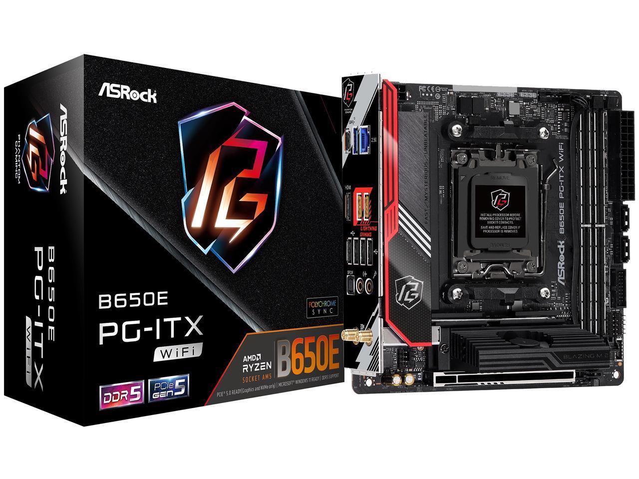 ASROCK B650E-PG-ITX-WIFI ITX MB
